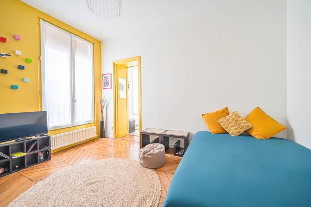 Radiant Flat - Spacious Studio Apartment - Marais Paříž Exteriér fotografie
