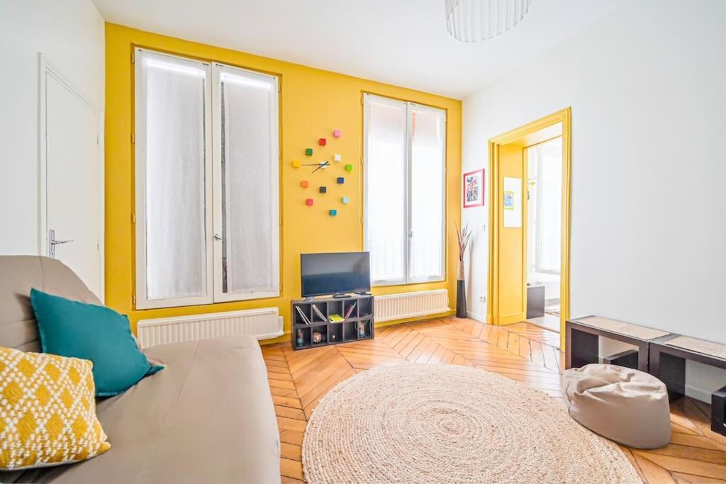 Radiant Flat - Spacious Studio Apartment - Marais Paříž Exteriér fotografie