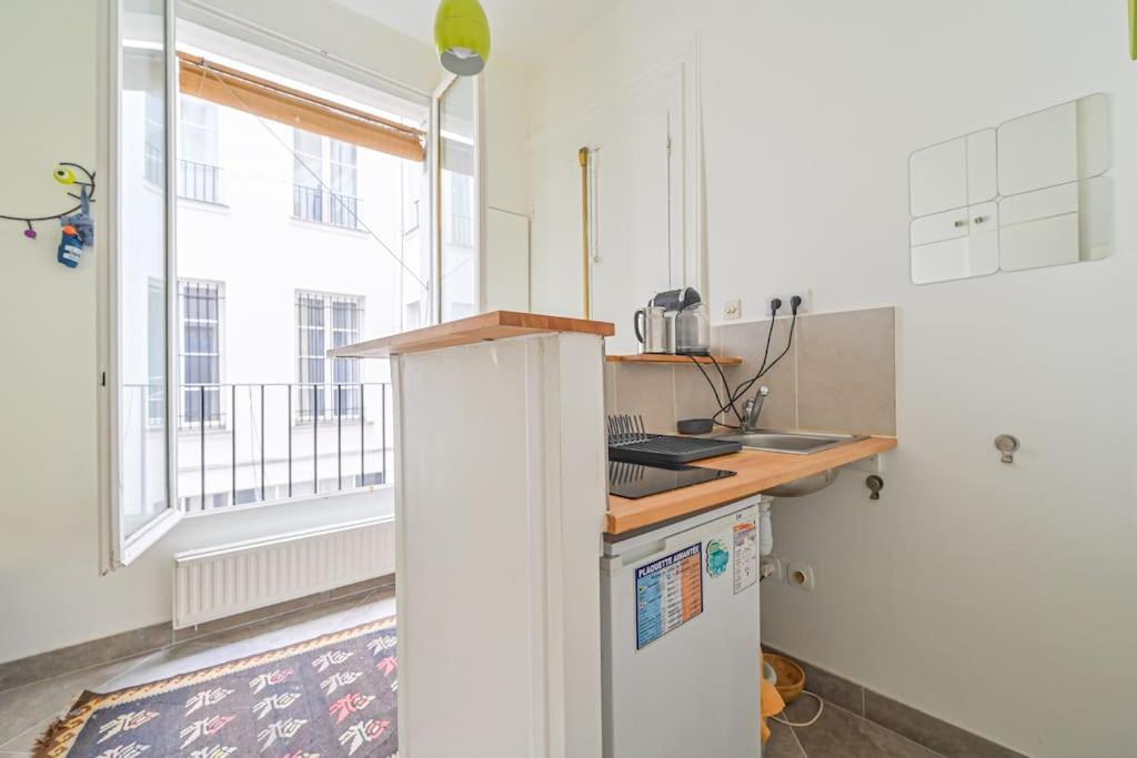 Radiant Flat - Spacious Studio Apartment - Marais Paříž Exteriér fotografie